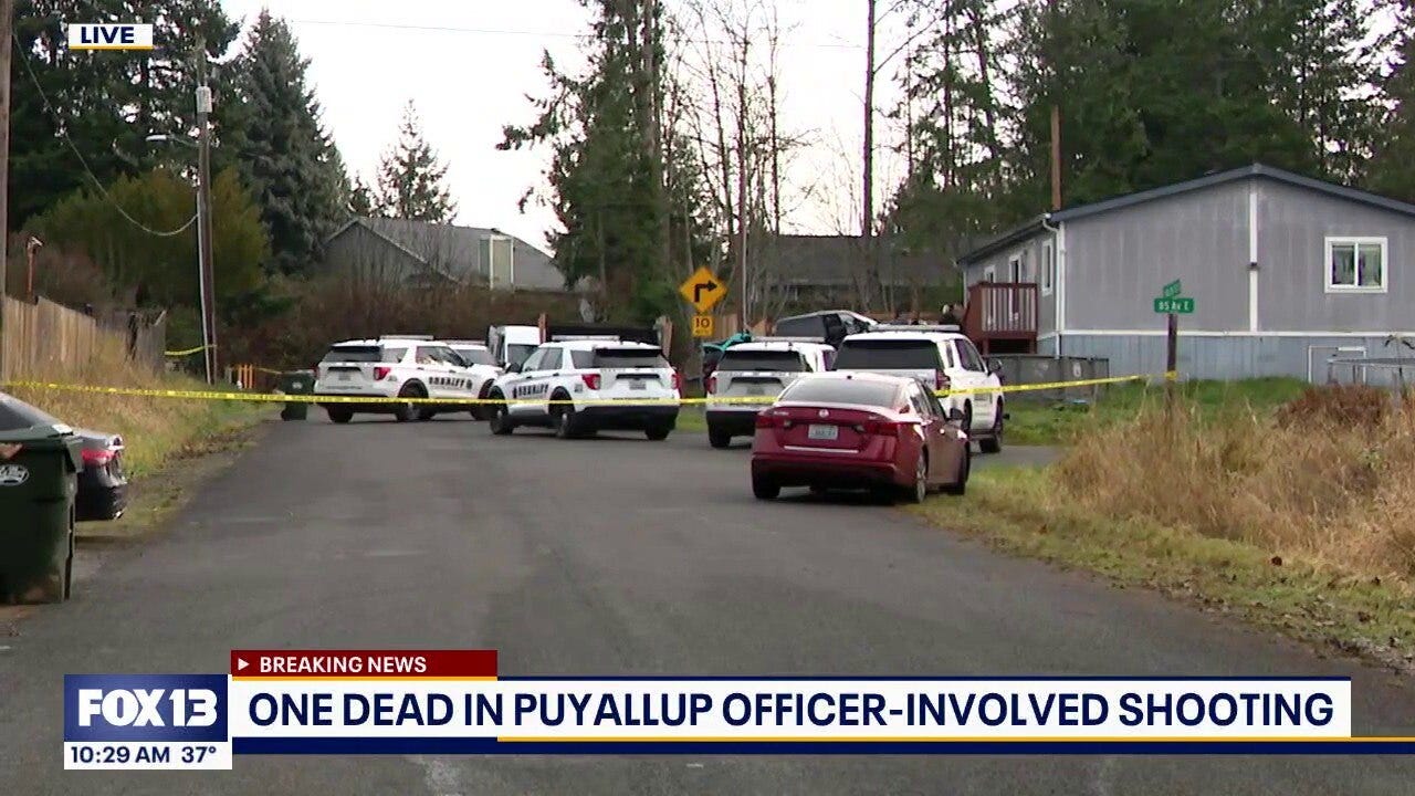 One dead after officer-involved shooting in Puyallup, WA