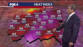 Dallas weather: August 1 evening forecast