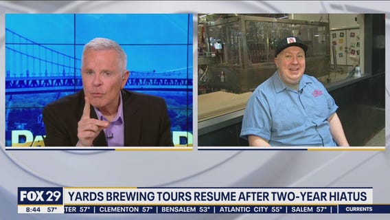 Tours resume at Philadelphia's Yards Brewing Company