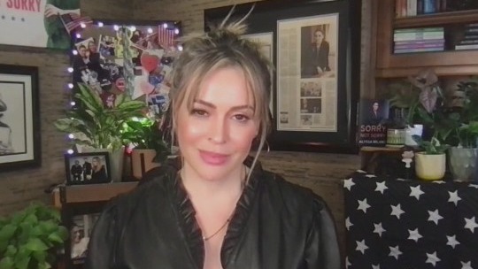 Alyssa Milano says 'a lot' riding on Brazen