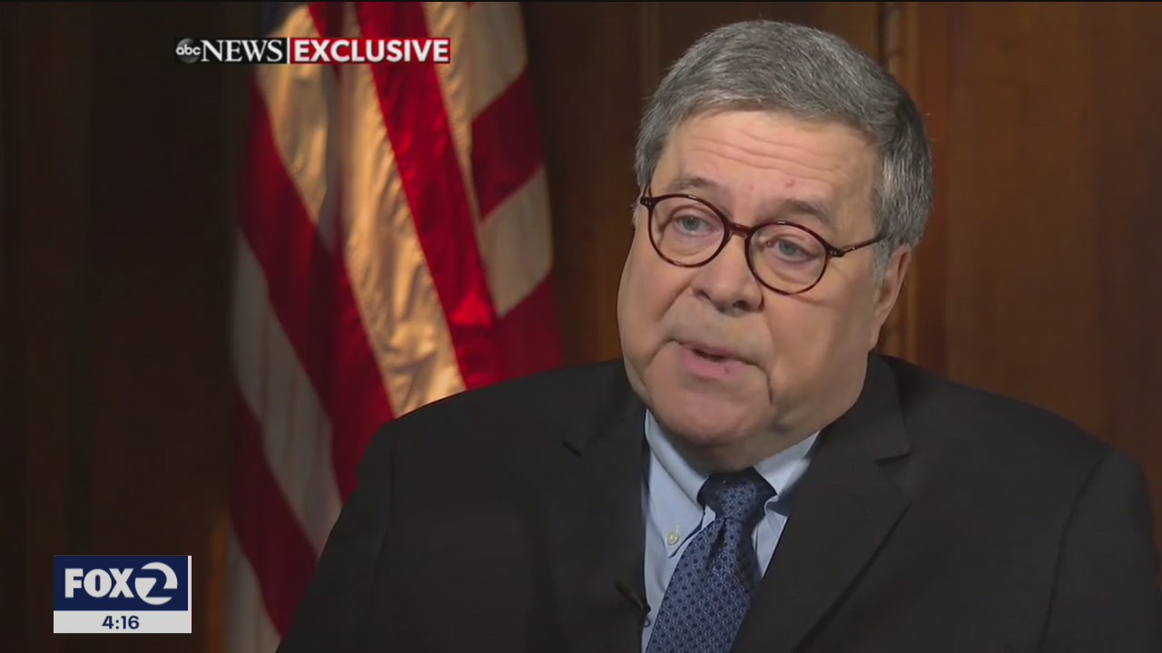 U.S. Attorney General William Barr criticizes Trump's tweets