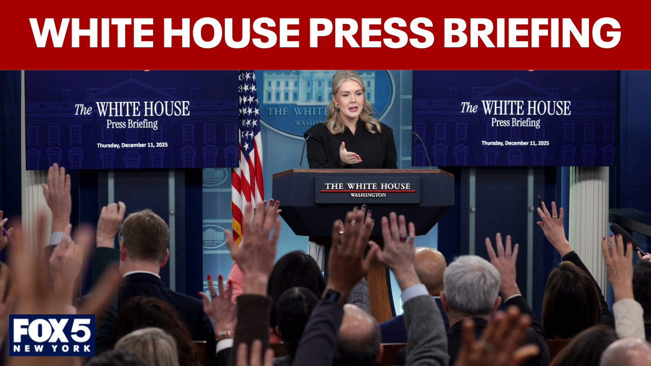 FULL: White House press briefing | Dec. 11, 2025