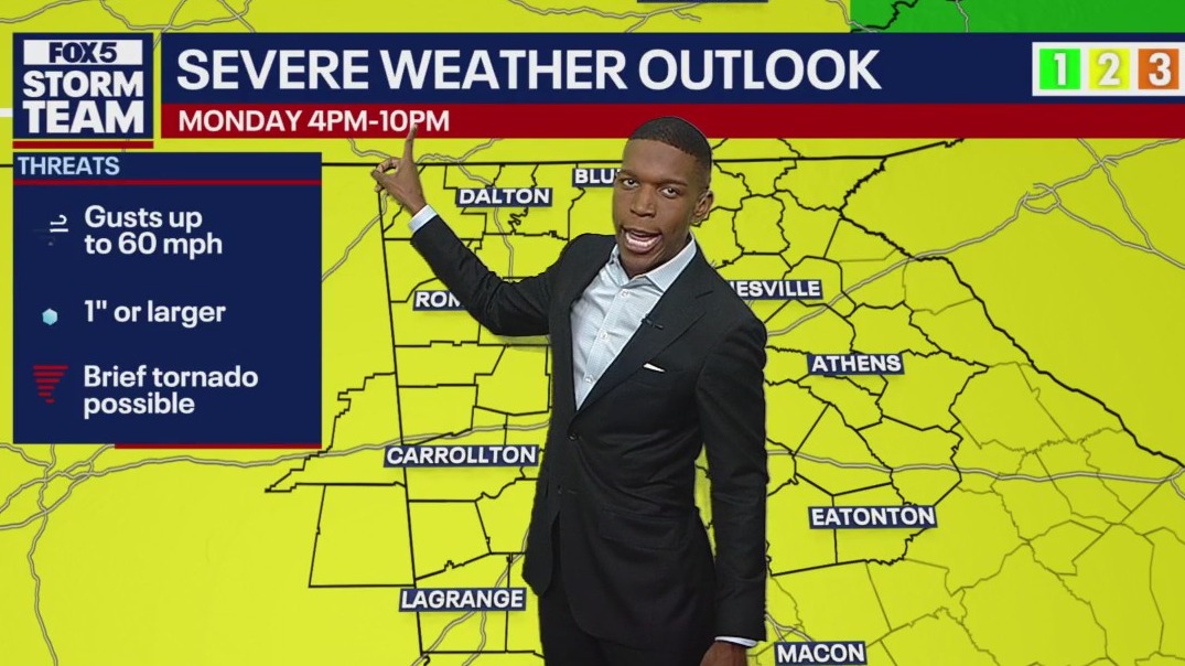 Sunday evening forecast update