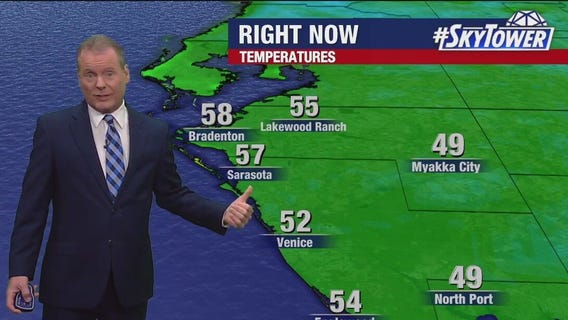 Tampa weather | Sunny and seasonable Thursday