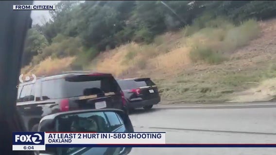 2 hurt in East Bay freeway shooting