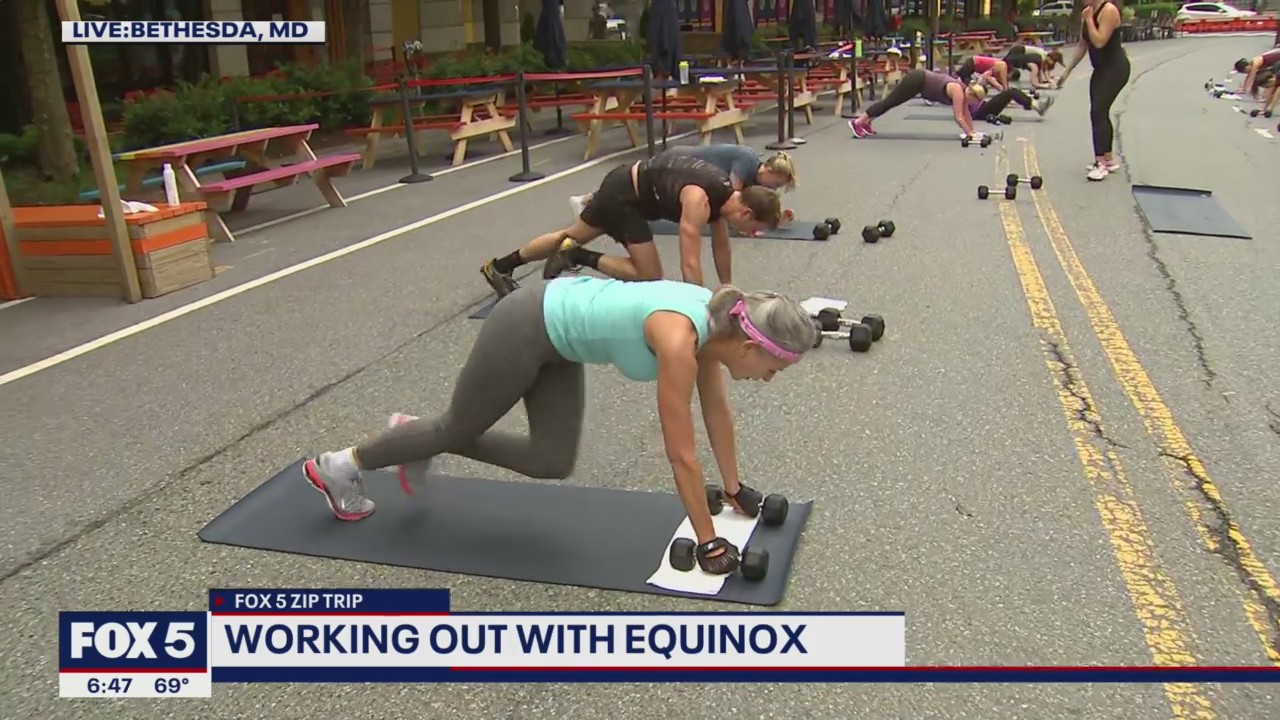 FOX 5 ZIP TRIP: Working out with Equinox in Bethesda