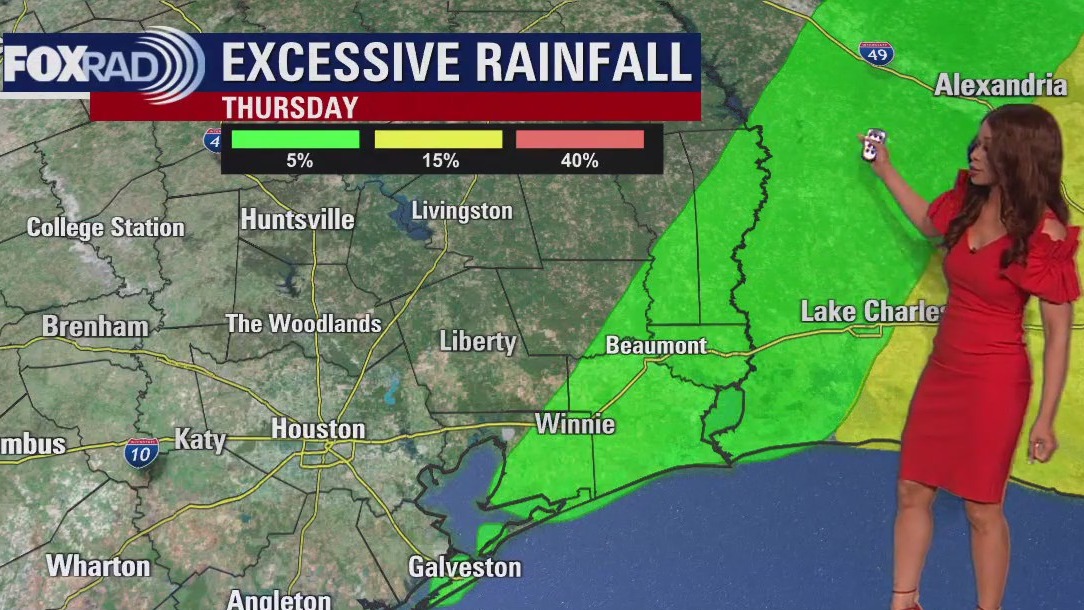 Houston weather: Rain clearing out of area