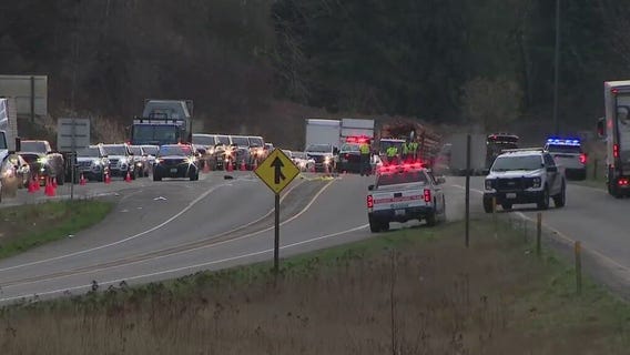 State Route 2 closed in Snohomish, WA due to deadly crash