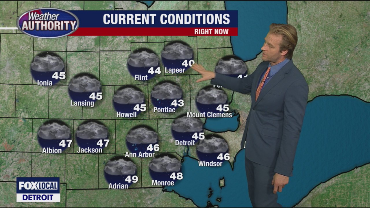 Cooler and breezy Thursday