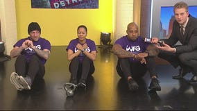 Will Power Fitness stops in the studio!