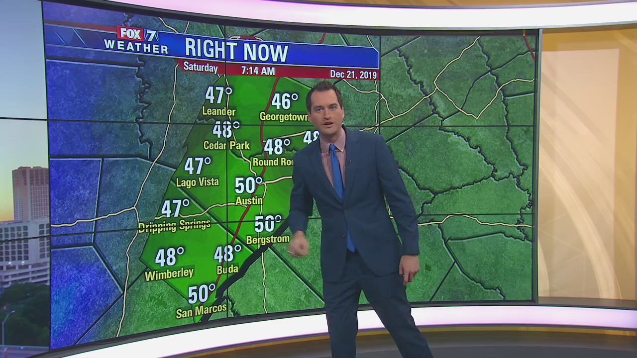 Morning weather forecast for December 21, 2019