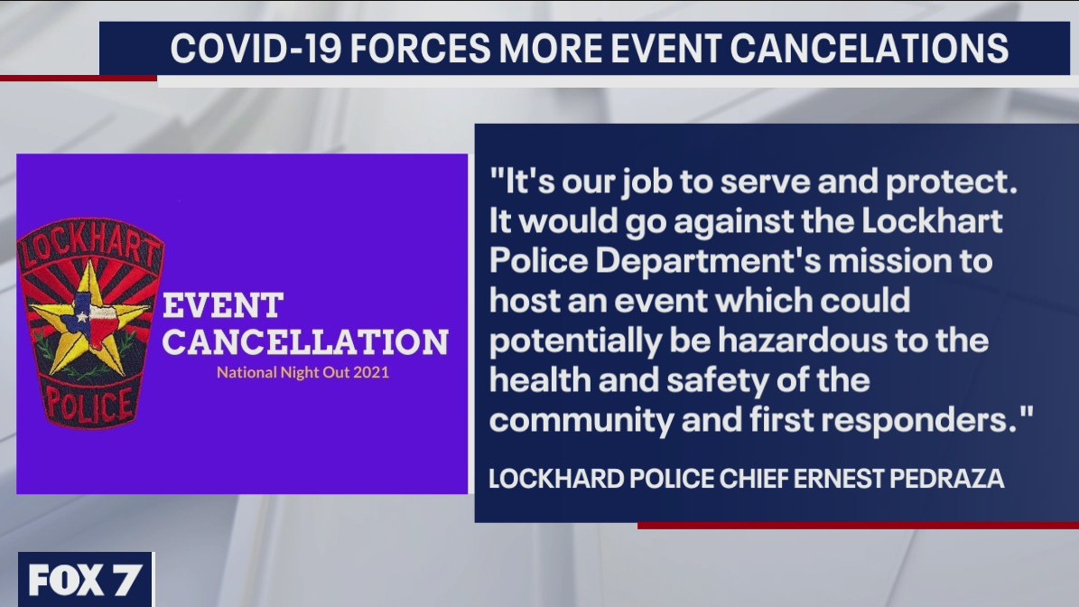 National Night Out event in Lockhart canceled due to COVID-19