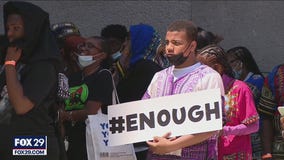 Philadelphia school students demand action against rampant gun violence