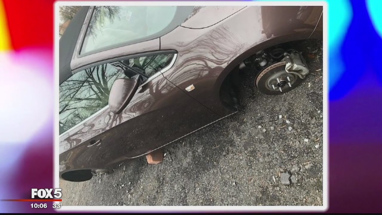 43 thefts from vehicles reported in Prince George's County over holiday weekend, including 16 on Christmas Day