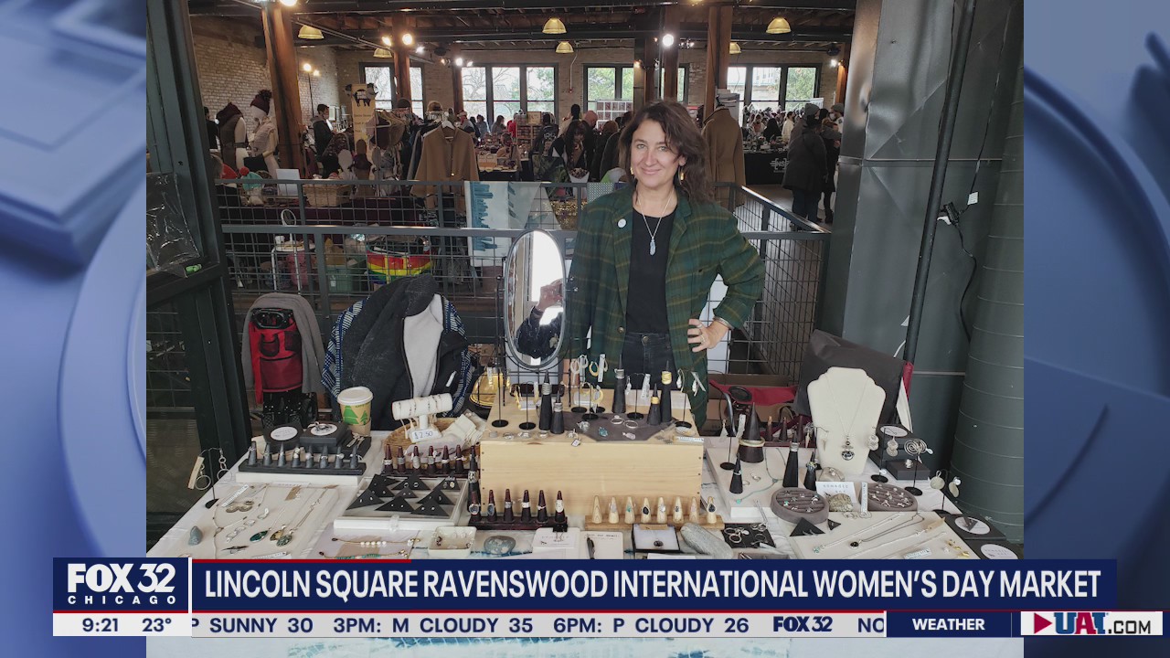 Chicago neighborhood celebrates International Women's Day with market