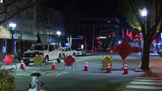 Underground gas leak in Burlingame keeps roads closed