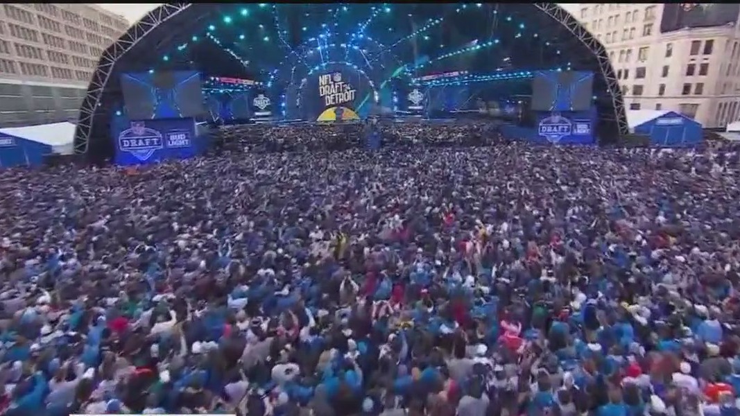 Detroit shines while hosting NFL Draft