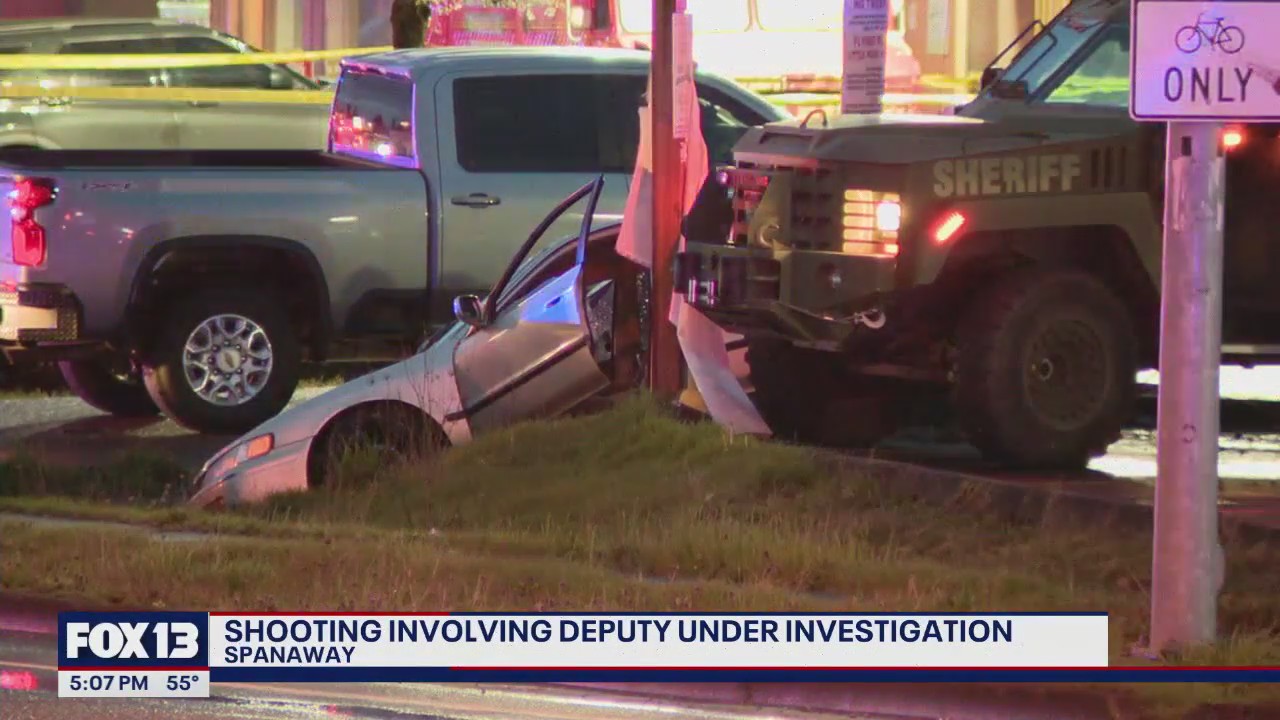 Deputies shoot suspect in Spanaway, WA