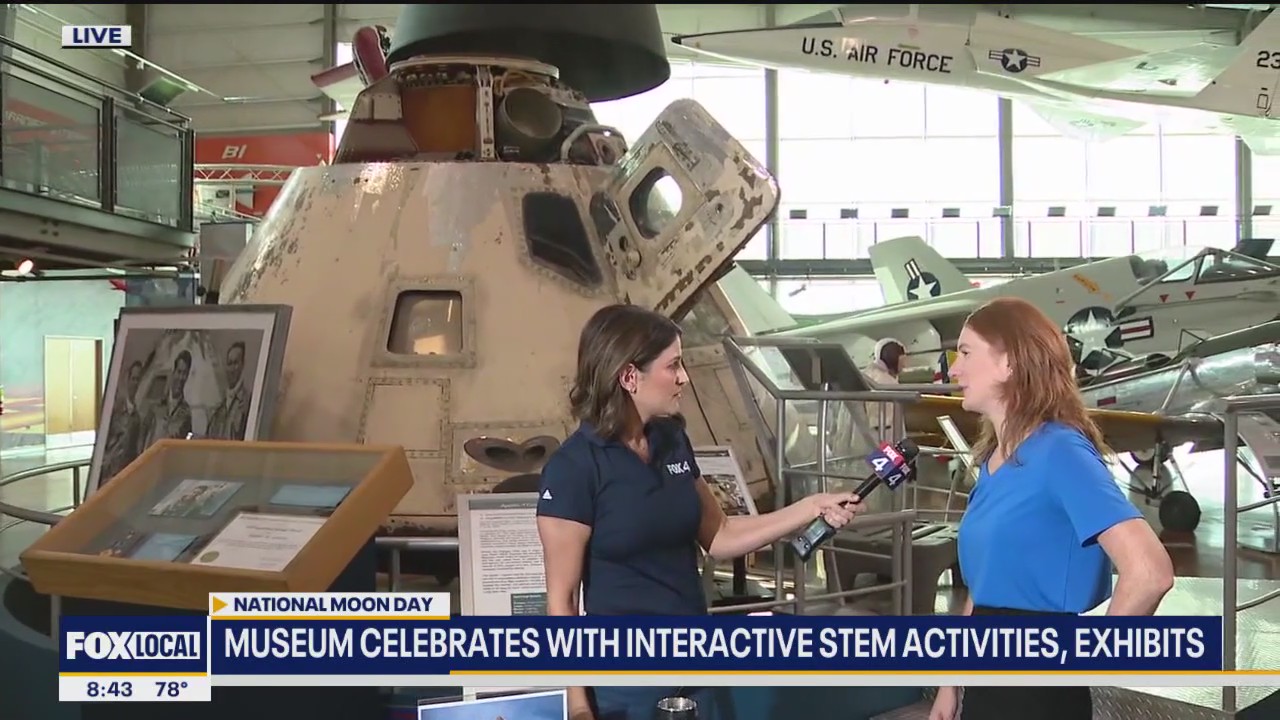 Annual moon day at Frontiers of Flight Museum