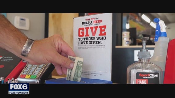 Sport Clips helps give veterans scholarships