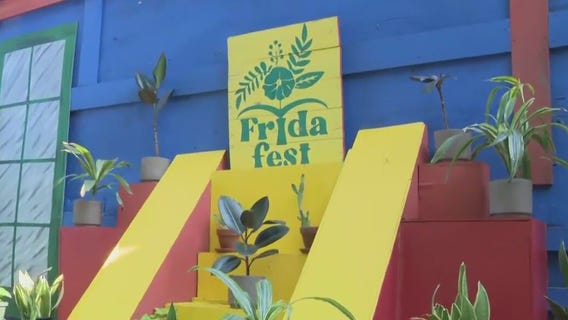 Frida's garden at Frida Fest MKE