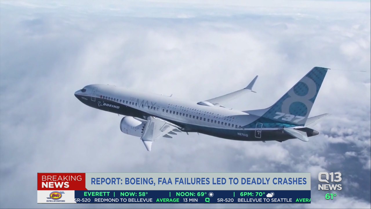 Report: Boeing, FAA failures led to deadly plane crashes