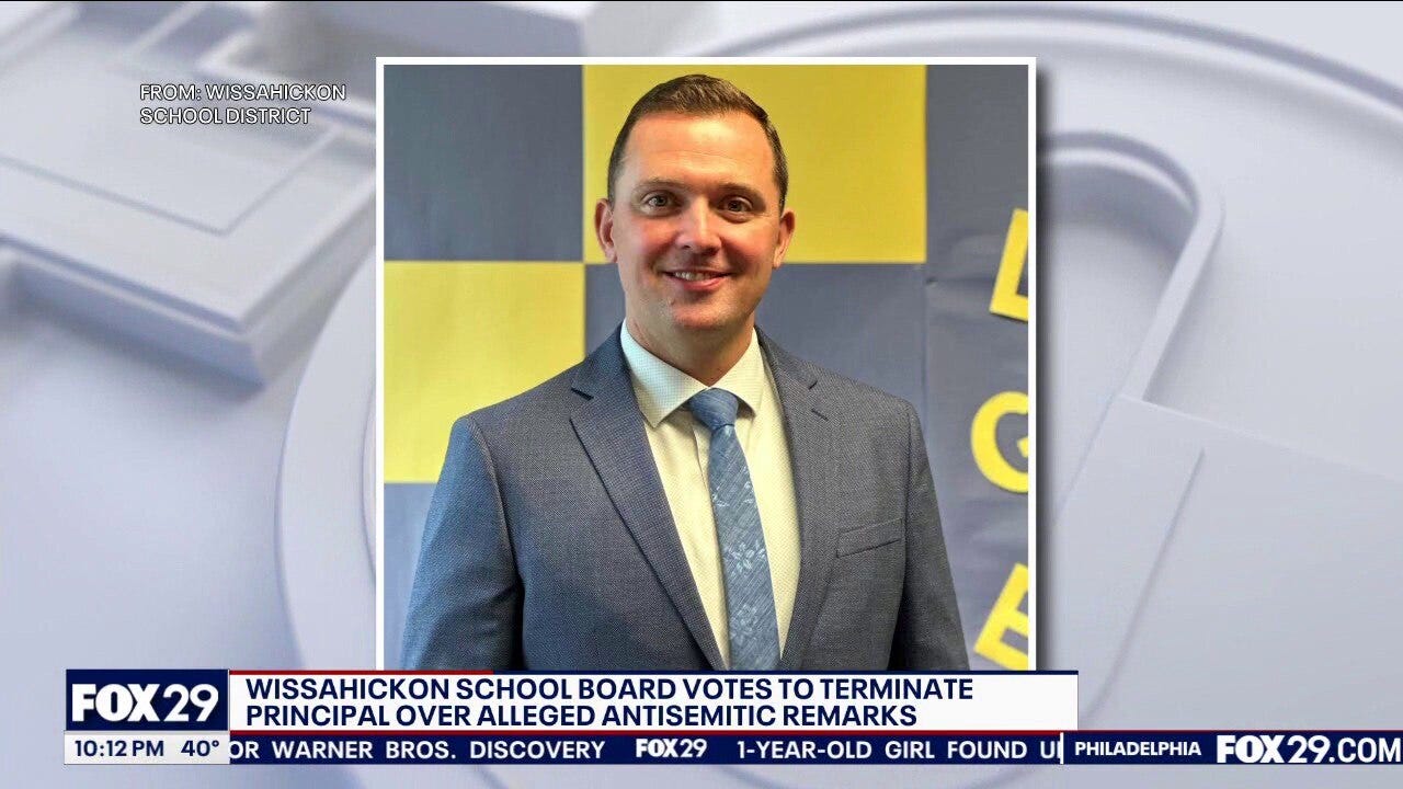 Wissahickon School Board fires principal for antisemitic voicemail