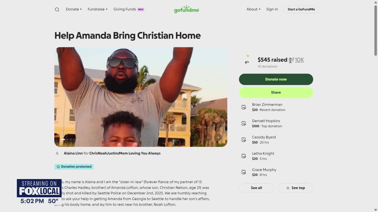 Bodycam video shows moments before deadly police shooting in South Seattle