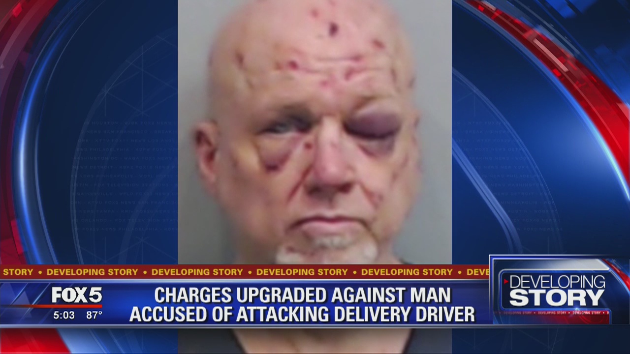 Charges upgraded against man accused of attacking delivery driver | FOX ...