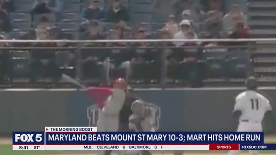 Brayden Martin helps Terps beat Mount St. Mary's with big homerun