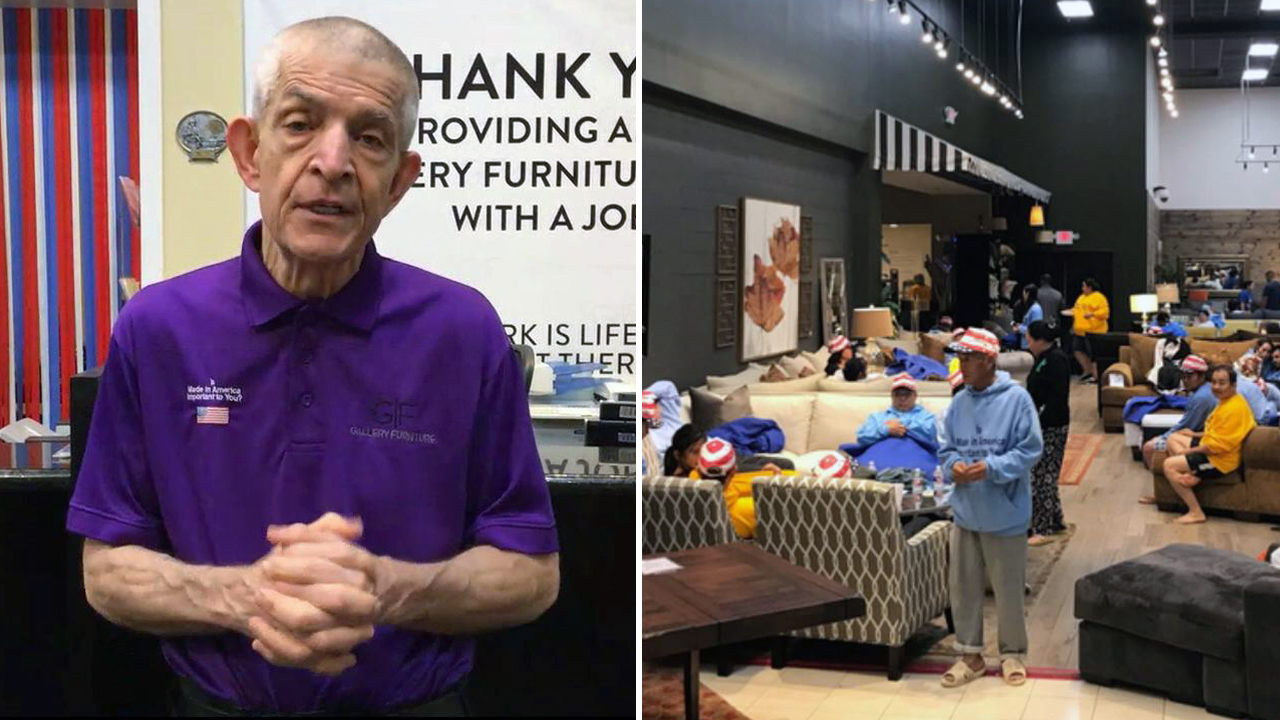Mattress Mack gives Houston flood victims shelter from the storm