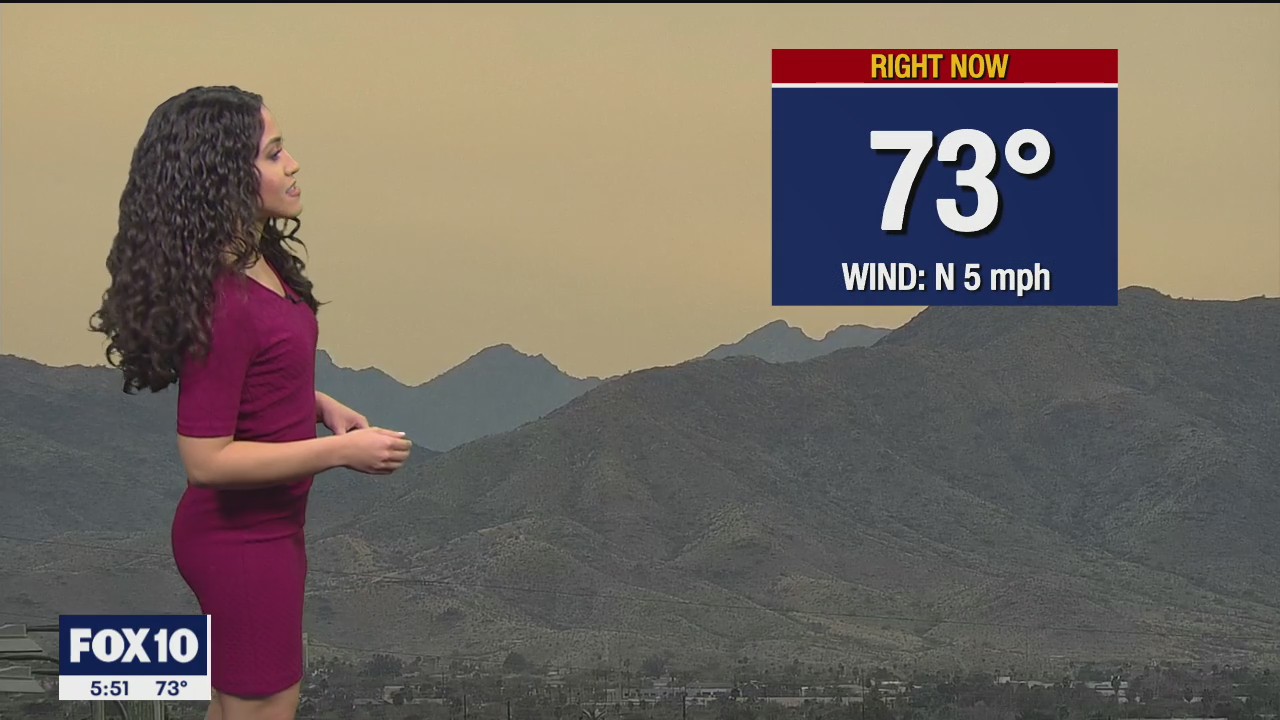 5 p.m. Weather Forecast - 2/27/22