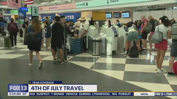 Fourth of July travel in WA