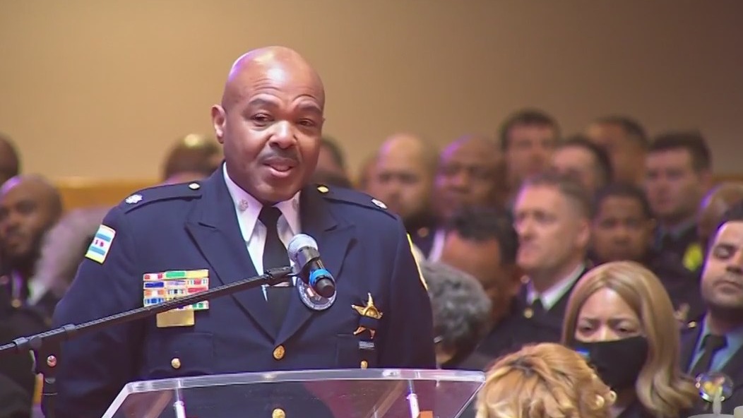 CPD's 5th District remembers their fellow officer at Ar�anah Preston's celebration of life