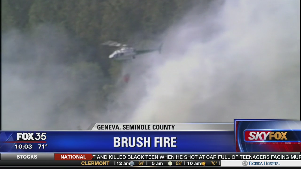 Fire breaks out near Geneva in Seminole County | FOX 35 Orlando