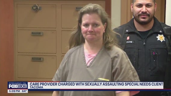 Caregiver charged with sexually assaulting disabled man