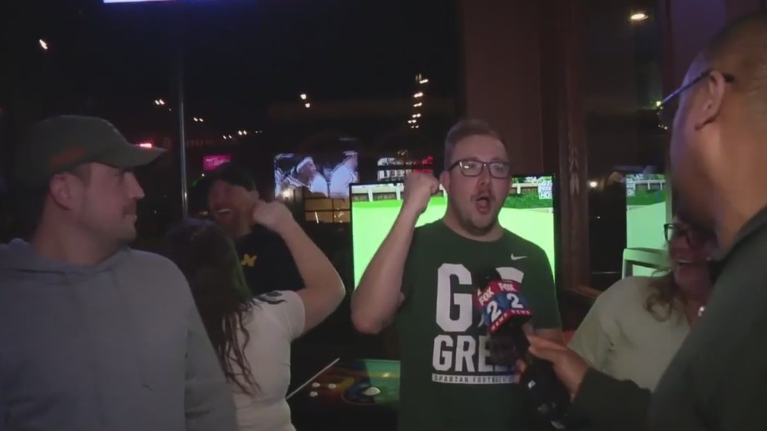 U-M and MSU compete in separate sweet 16 games, fans react