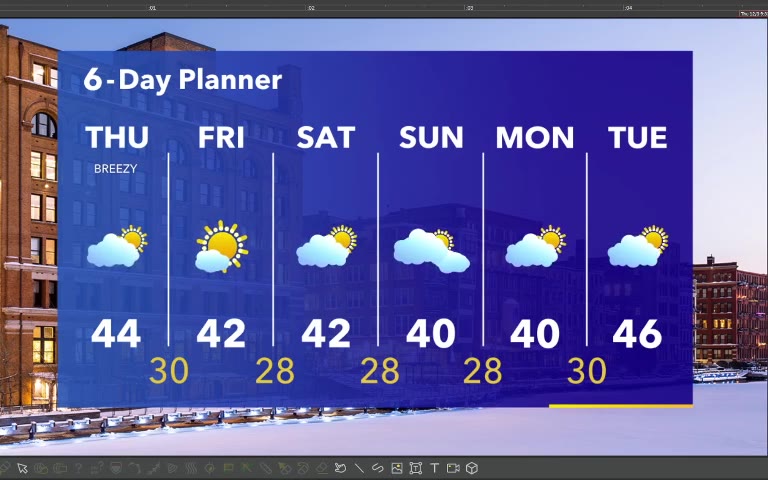 Forecast from Meteorologist Stephanie Barichello