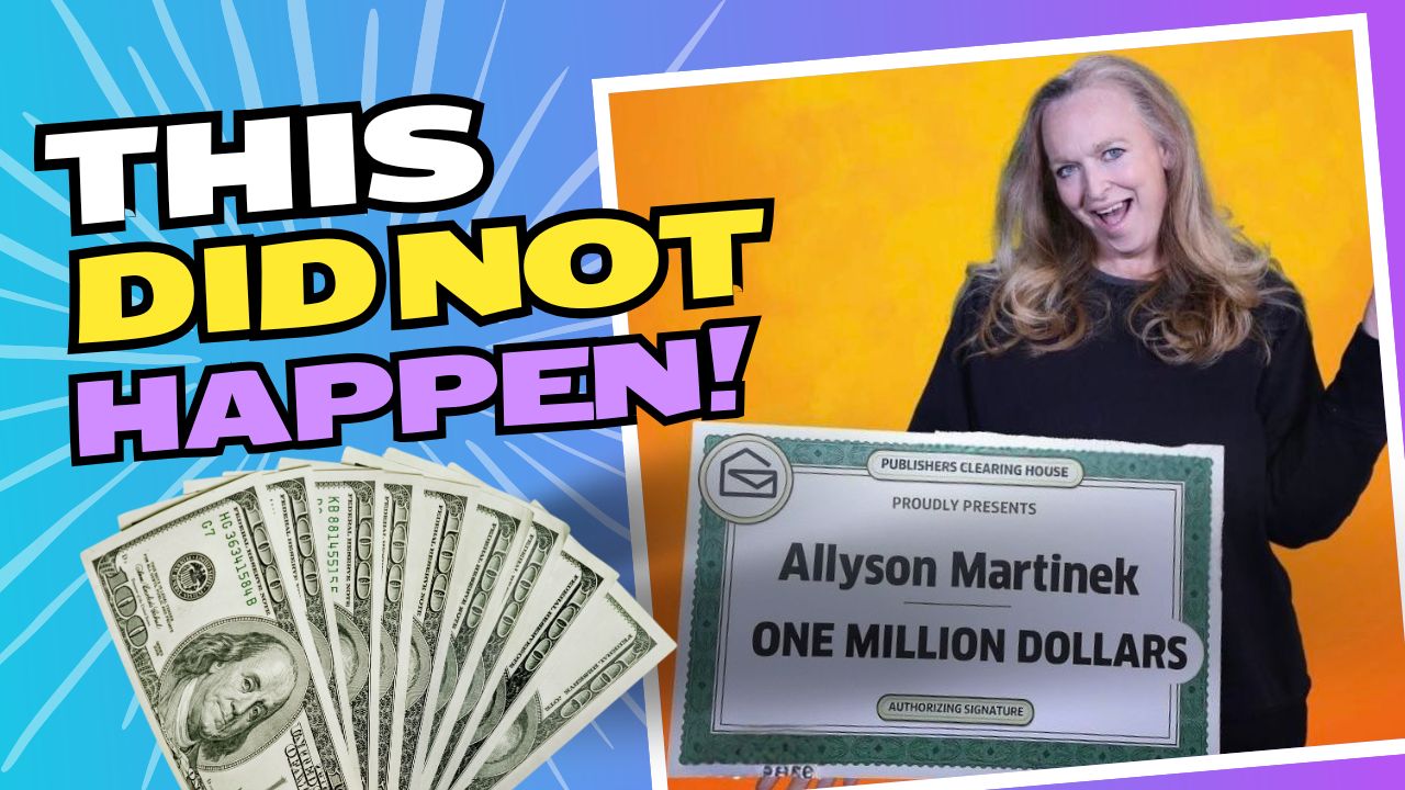 Publisher?s Clearing House Fail!