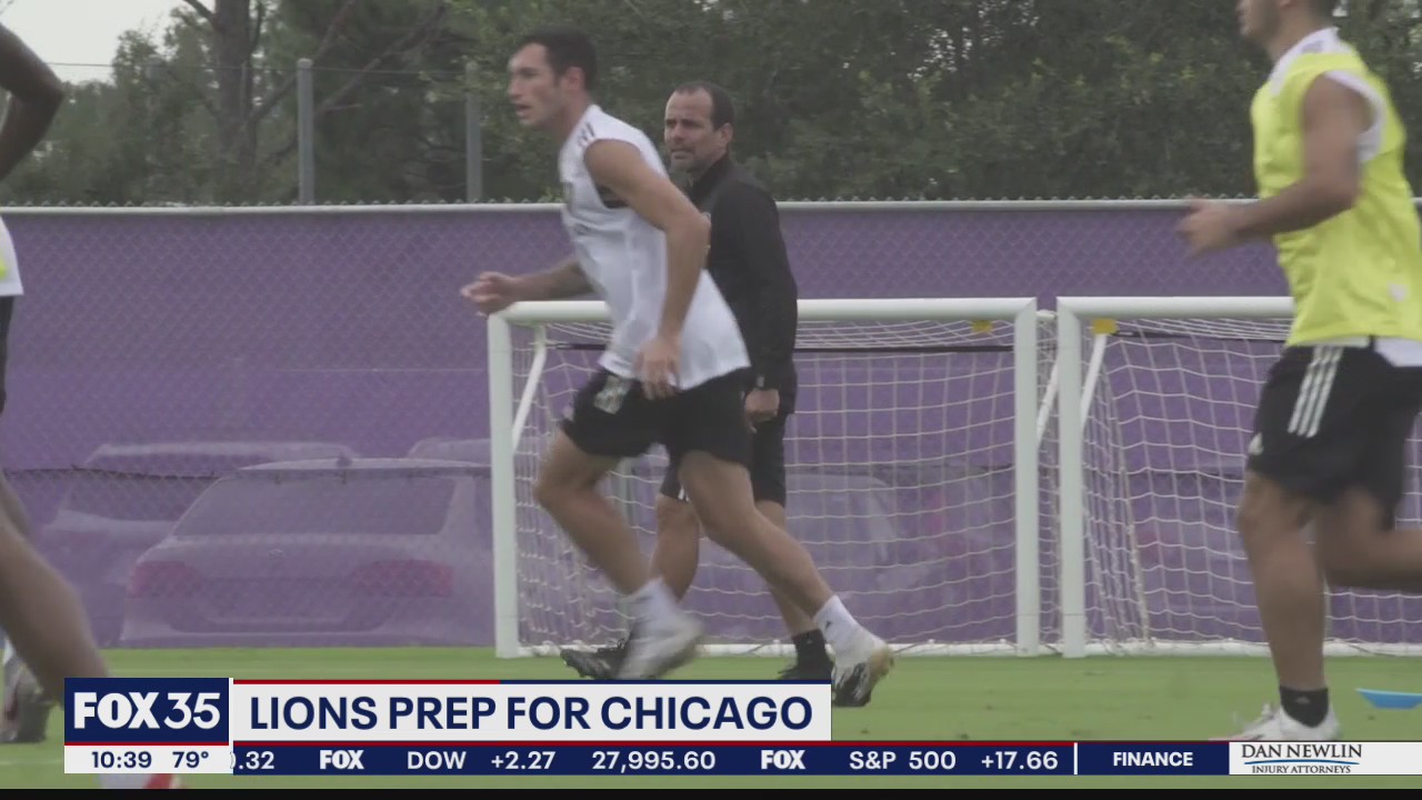 Lions prep for Chicago