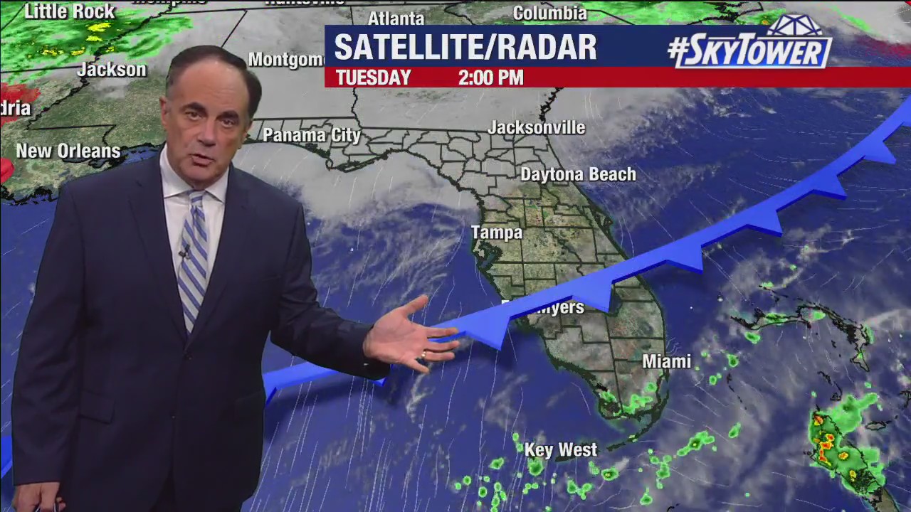 Tampa Weather | Strong cold front arriving Wednesday night