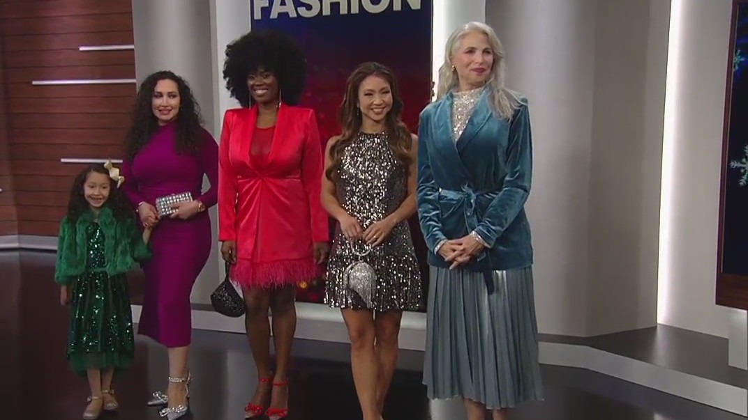 Holiday trends fashion show