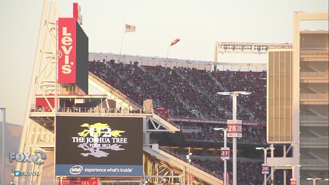 Sold out U2 concert goes past Santa Clara curfew