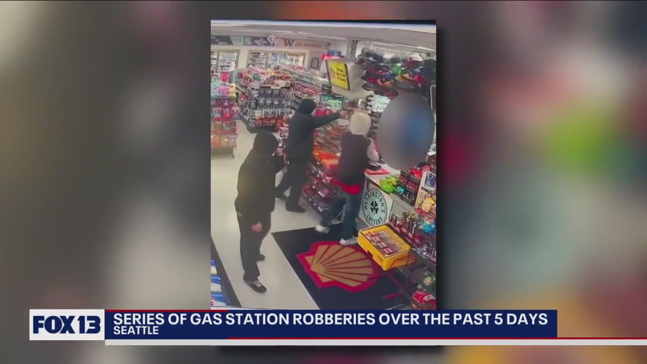 Series of gas station robberies over the past 5 days