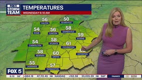 Wednesday morning weather forecast