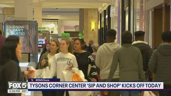 Drink while you shop at Tyson's Corner Center