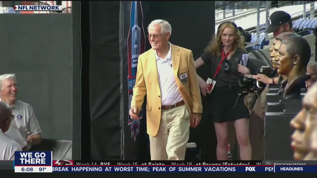 Dick Vermeil inducted into the Pro Football Hall of Fame