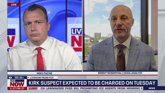 Kirk shooting suspected expected to be charged Tuesday