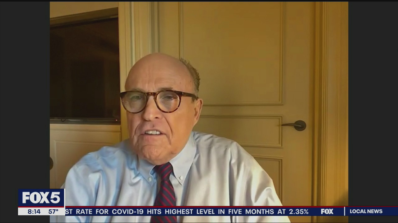Rudy Giuliani continues to claim there was election fraud