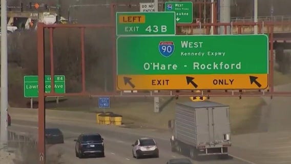 Expect traffic as new detours, lane closures hit the Kennedy Expressway